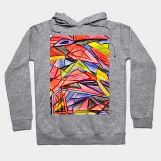 Cubism Inspired Hoodie